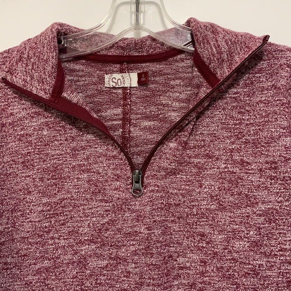 So 1/4 Zip Soft Sweatshirt - Picture 4 of 9